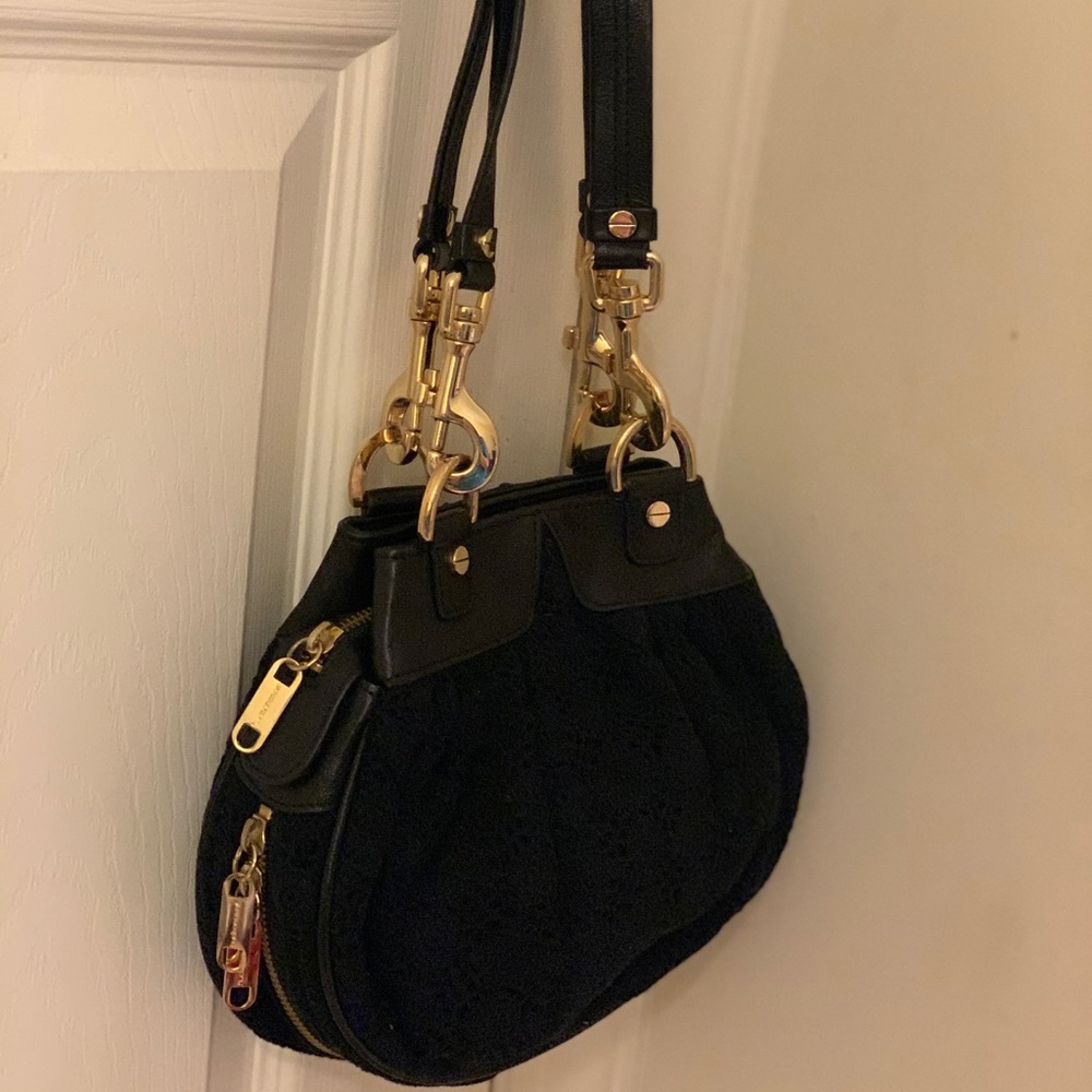 Alexis Hudson black Monaco shoulder bag